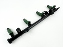 2015 Yamaha 150 HP 4 Stroke Outboard Fuel Injector Set W/ Rail 63P-13761-01-00 OEM