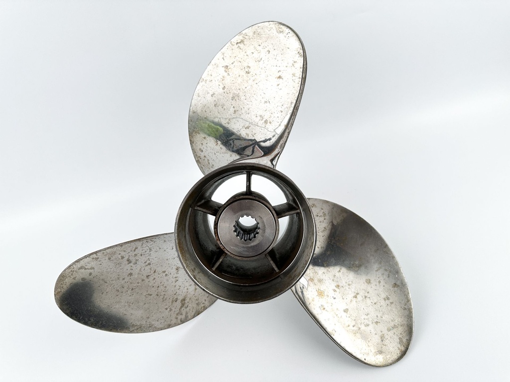 PowerTech Stainless Steel 3 Blade Propeller 15 1/4" X 19P Left Hand