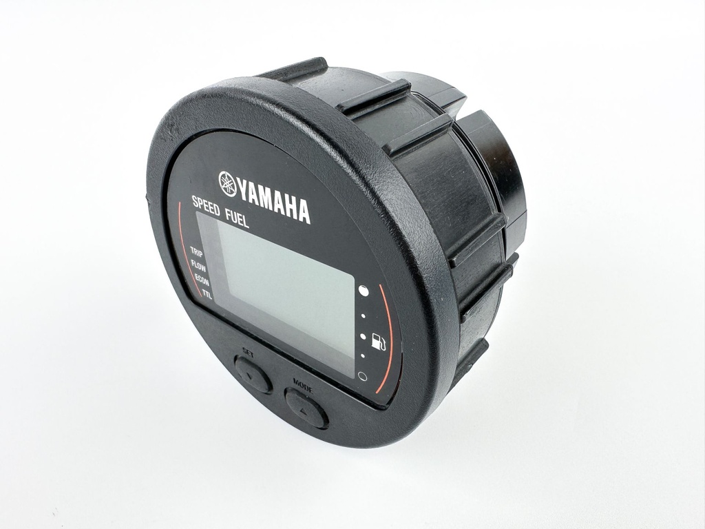 Yamaha Outboard Command Link Round Fuel Speed Speedometer Gauge