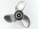 Yamaha Stainless Steel 3 Blade Prop Propeller 15 1/4" x 17P LH Counter