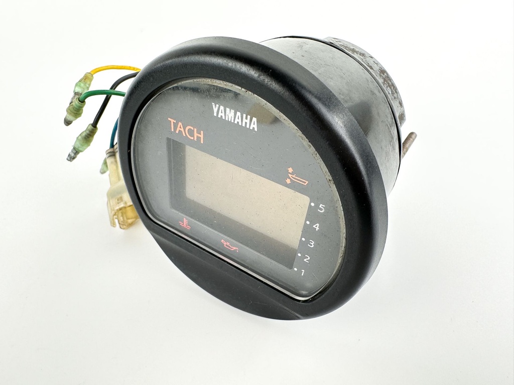 Yamaha Outboard Digital Tachometer Multi-Function Gauge - Repaired & Tested