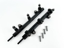 2012 Yamaha 250 HP 4 Stroke Outboard Fuel Injector Set W/ Rail 6AW-13761-00-00 OEM