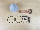 2003 Mercury 200HP 2.5L Port Piston .015 Over With Rings & Connecting Rod
