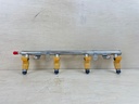 2005 Yamaha 150HP Outboard Engine Fuel Injector With Rail 63P-13761-00-00