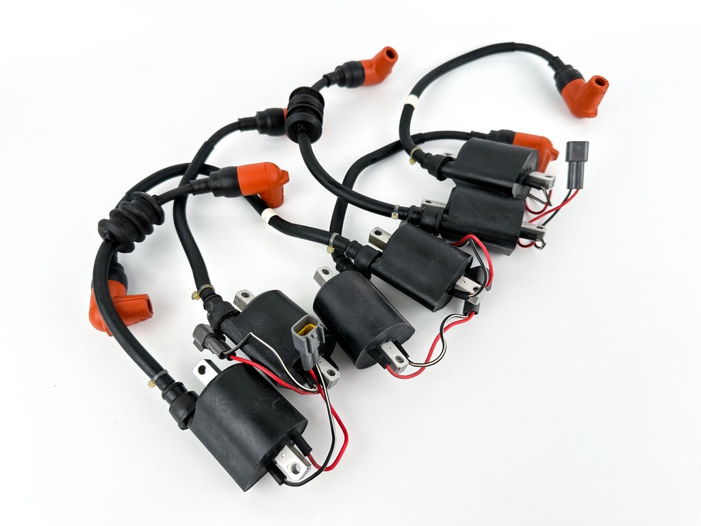 2002-2003 Yamaha 200 HP 2 Stroke Outboard Ignition Coil Set 68F-82310-11-00