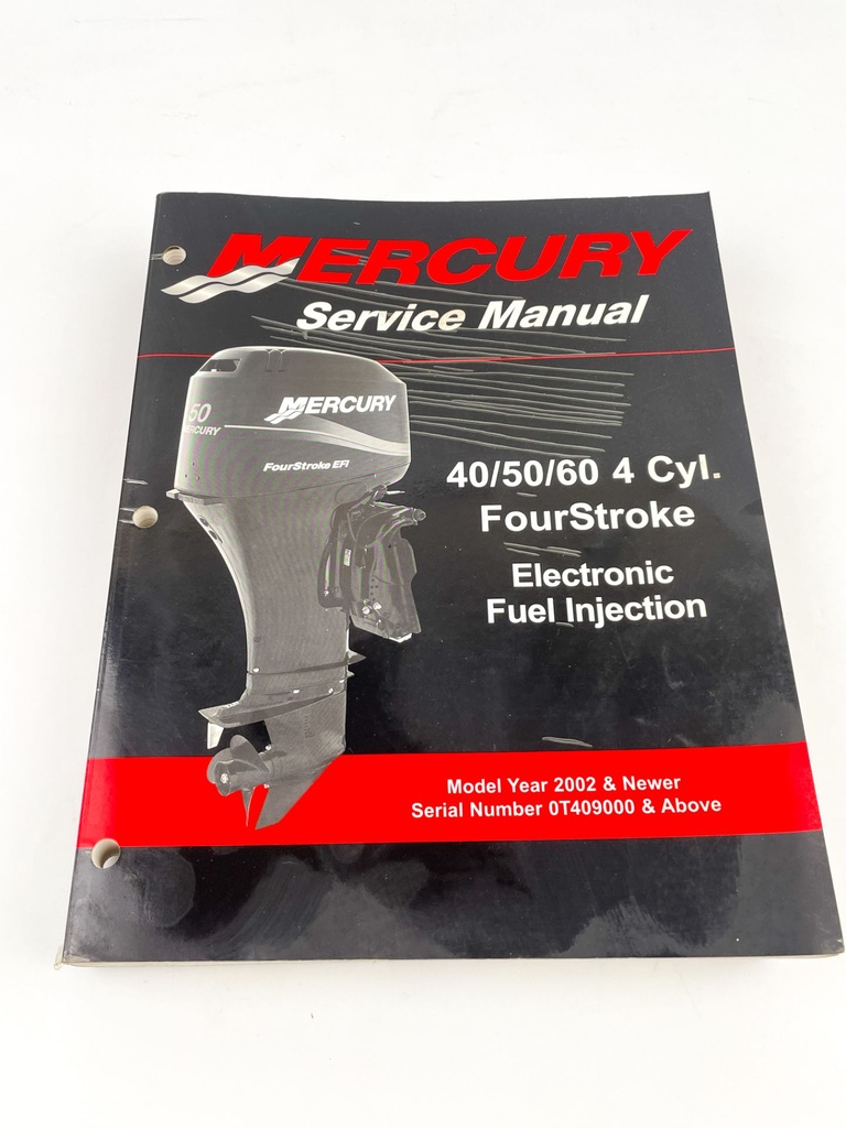 2004 Mercury Marine 40/50/60 4-Cyl 4-Stroke EFI Service Manual 90-883065R01