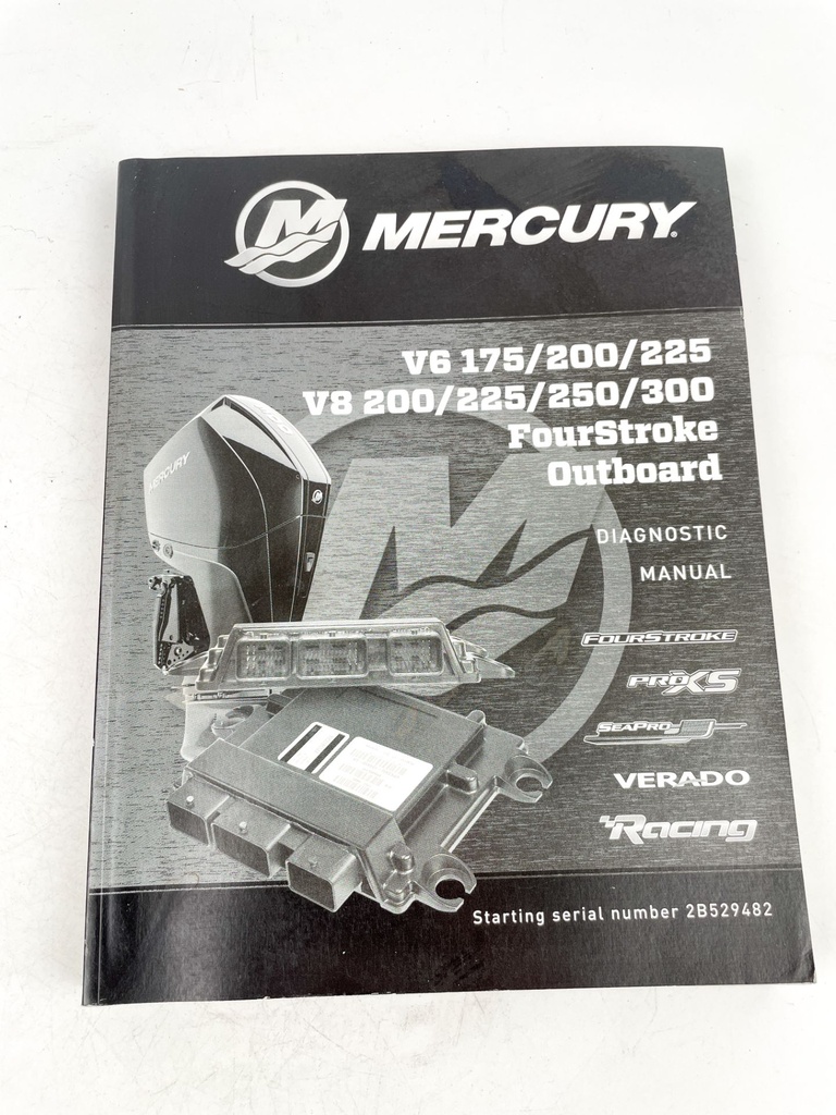 2018 Mercury V6 175-225 V8200-300 4-Stroke Diagnostic Manual 90-8M0146617