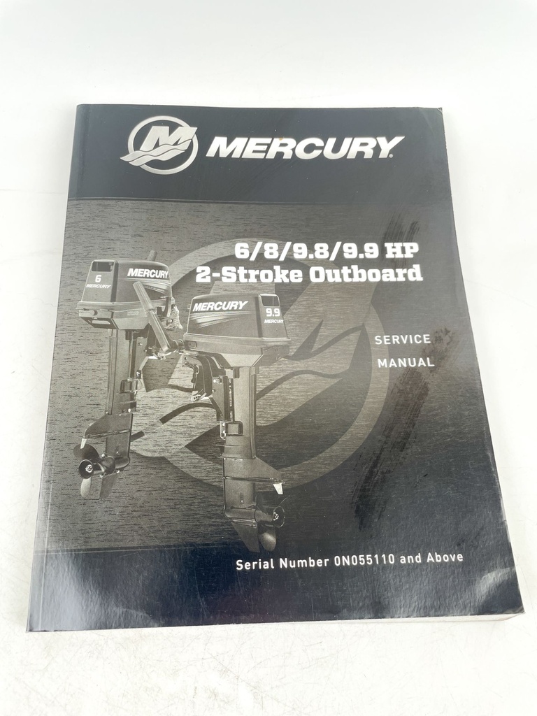 Mercury 6/8/9.8/9.9 HP 2-Stroke Outboard Motor Service Manual 90-8M0131801