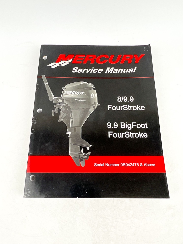 Mercury Service Manual 8/9.9 HP BigFoot FourStroke Outboard 90-892248R01