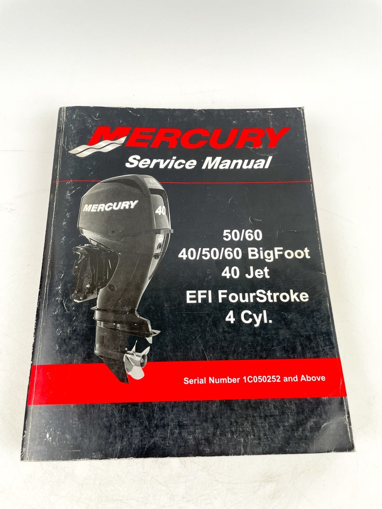Mercury 50/60 40/50/60 Bigfoot Fourstroke EFI Service Manual 90-899975