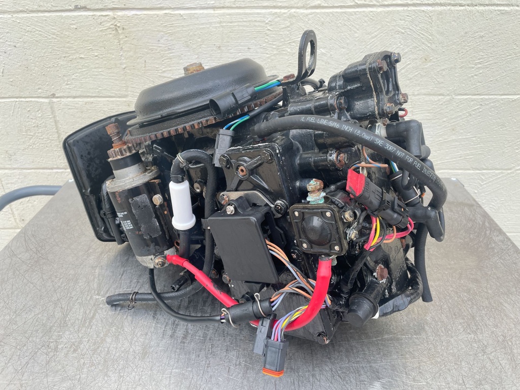 1999 Johnson Evinrude 50HP 2 Stroke Outboard Powerhead 0437342 - Tested