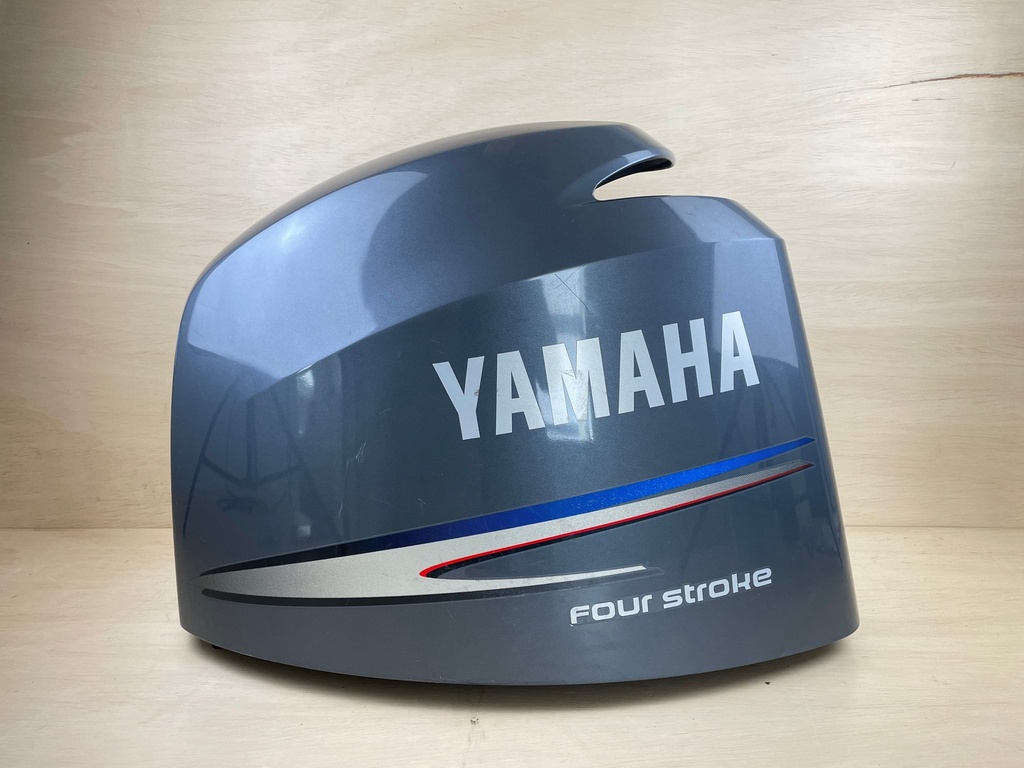 2005 Yamaha 150HP 4 Stroke Outboard Engine Top Cowling Cover 63P-42610-00-8D