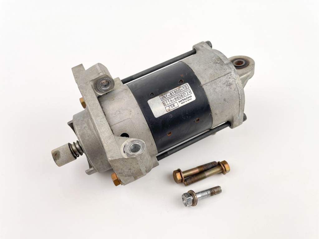 2002 Yamaha 150 HP 2 Stroke Outboard Starter Motor 6N7-81800-10-00 OEM