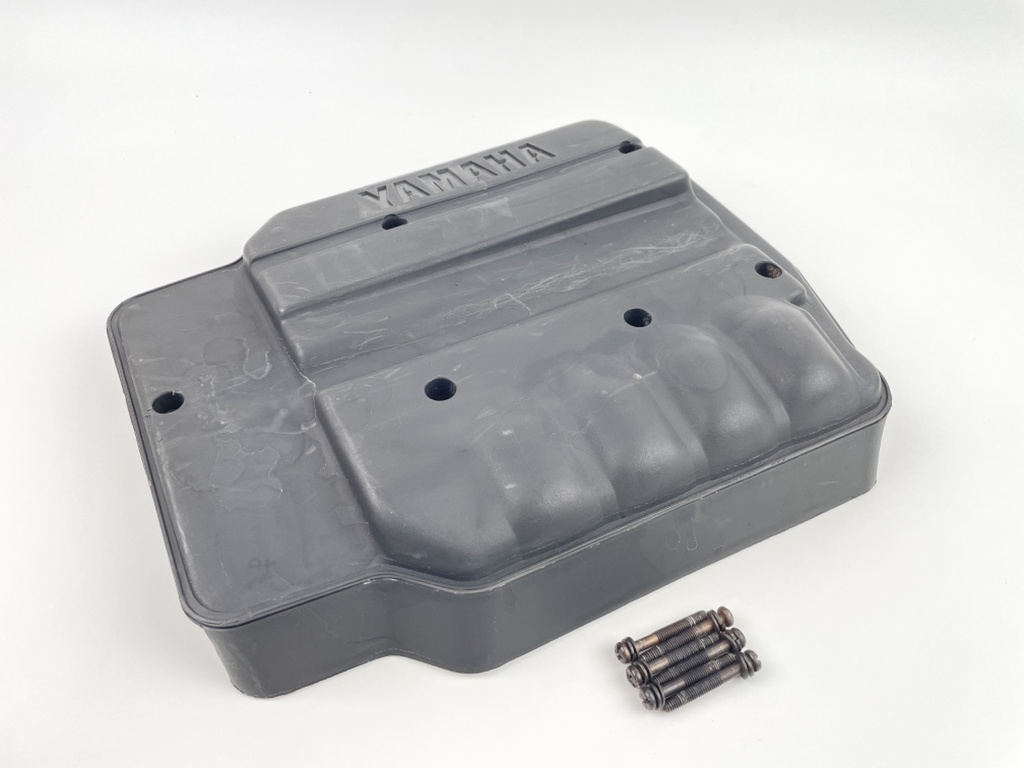 2000 Yamaha 250 HP 2 Stroke Outboard Intake Air Silencer Assembly 65L-14440-00-00 OEM