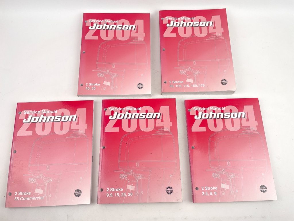 JOHNSON/EVINRUDE 5005634, 5005638, 5005640, 5005646, 5005647, 5005466 MANUAL SET