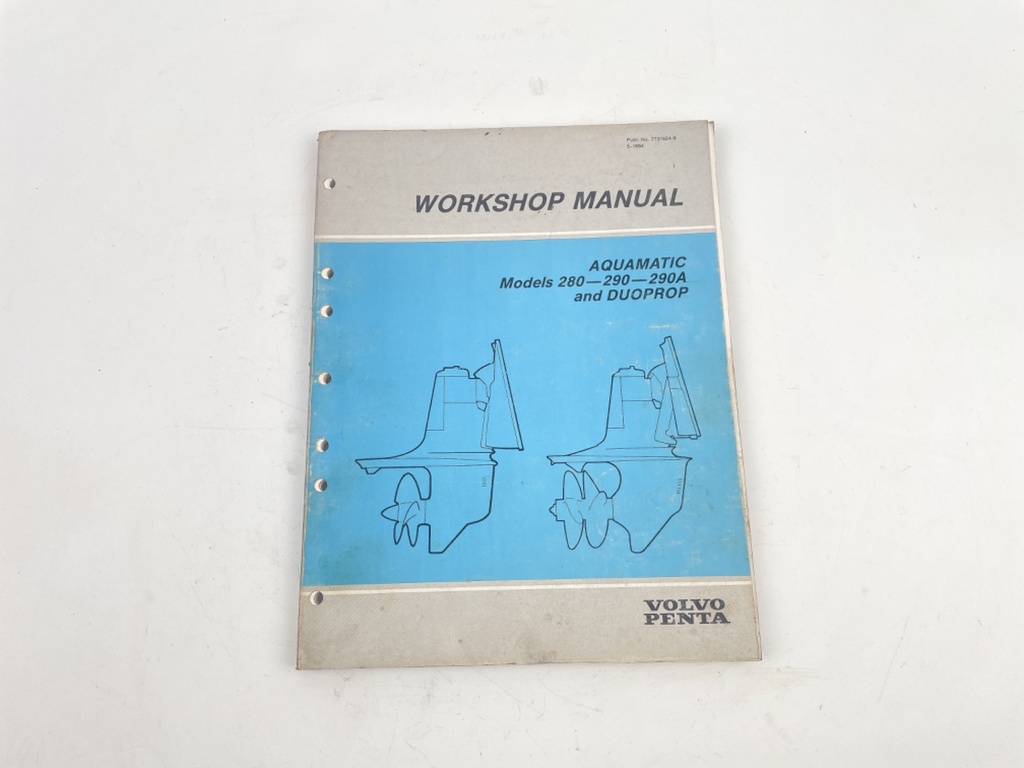 Volvo Penta AQAD31A AQAD41A Engine Service Repair Manual #7731268-4