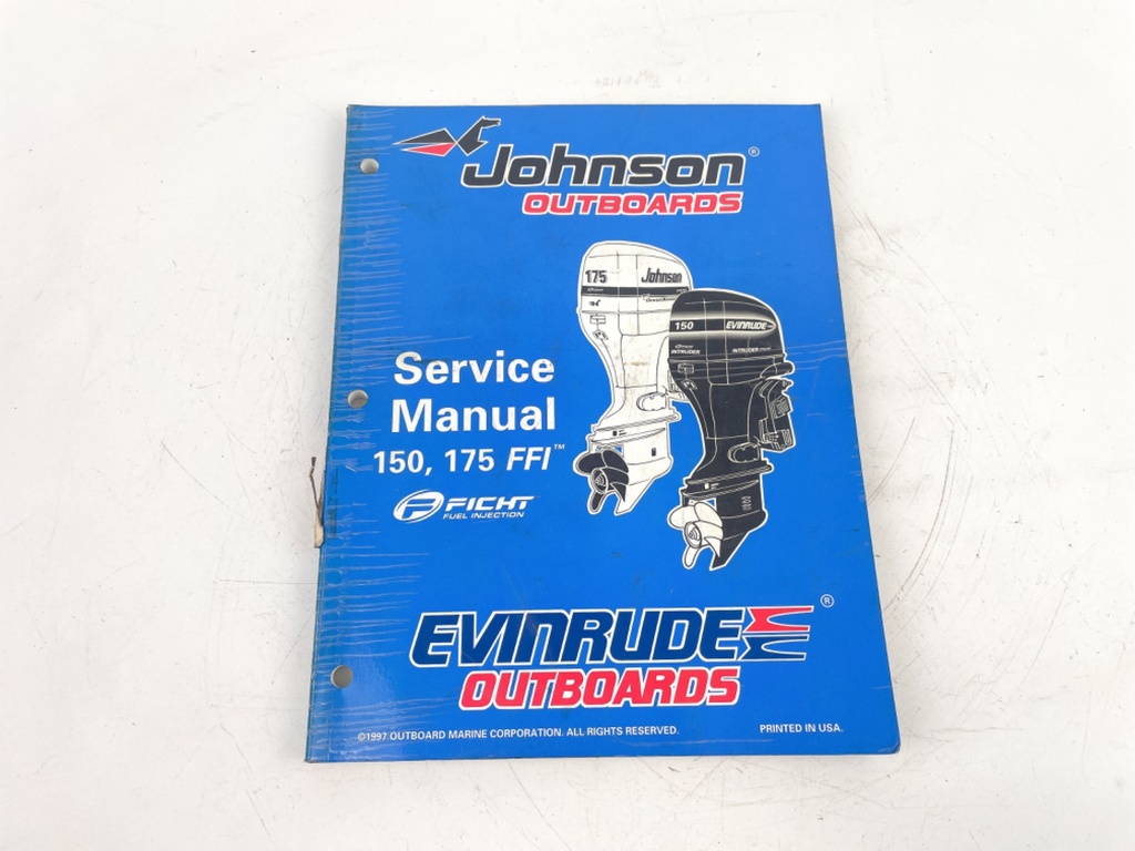1997 Johnson Evinrude Outboards 150, 175 FFI Service Manual 520211