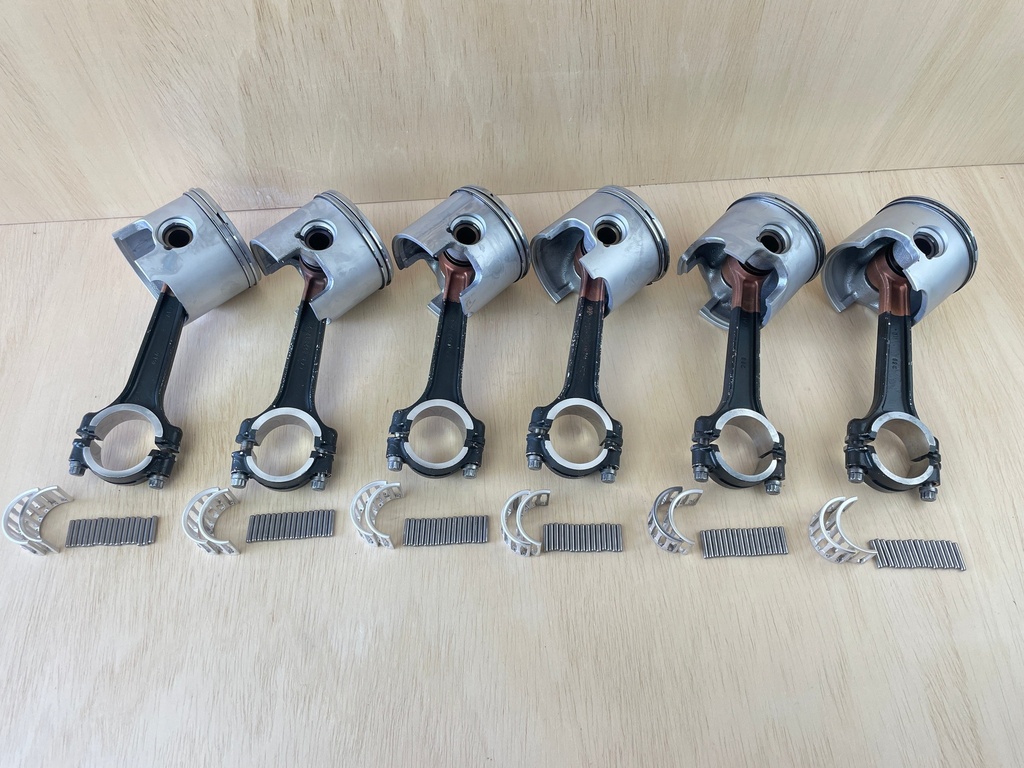 2007 Mercury 225HP Optimax Piston & Connecting Rod Set 881055T10 881054T10