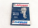 1991 Evinrude Johnson Outboard 40 thru 55 HP Shop Service Manual 508143