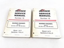MerCruiser Manual #16 (2 Books) Marine Engines GM V-8 454/502 90-823224-2