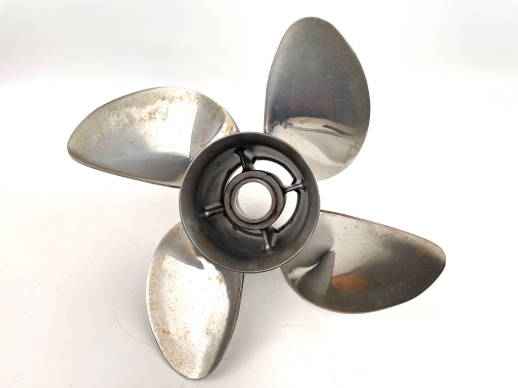 Turning Point Stainless Steel 4 Blade Prop Propeller 31501731 14.5" x 17P RH