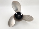 Mercury Marine Laser II Stainless Steel 3 Blade Prop 14" x 22P 48-16992-22