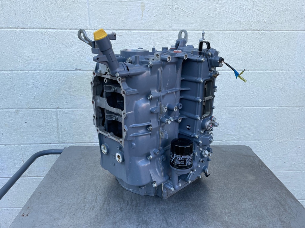 Yamaha F150 150HP 4 Stroke Outboard Crankcase Assembly Empty 63P-W1510-03-1S