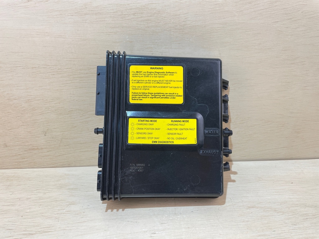 2007 Evinrude Etec 115HP Outboard EMM ECU Computer 0586982 586982