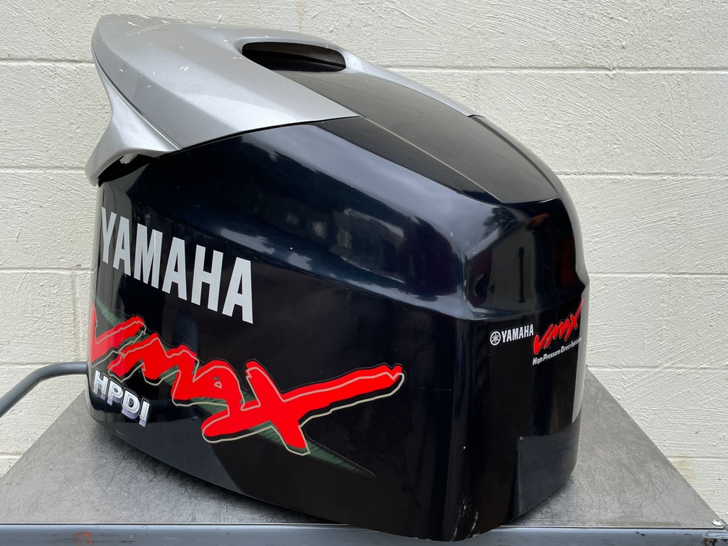 2002 Yamaha 200 HP 2 Stroke Outboard Top Cowling 60F-42610-N0-NA OEM