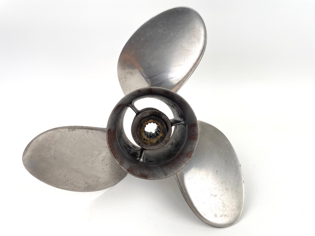 Michigan Wheel Stainless Steel Prop 3 Blade 14 1/4" x 17P LH 993013