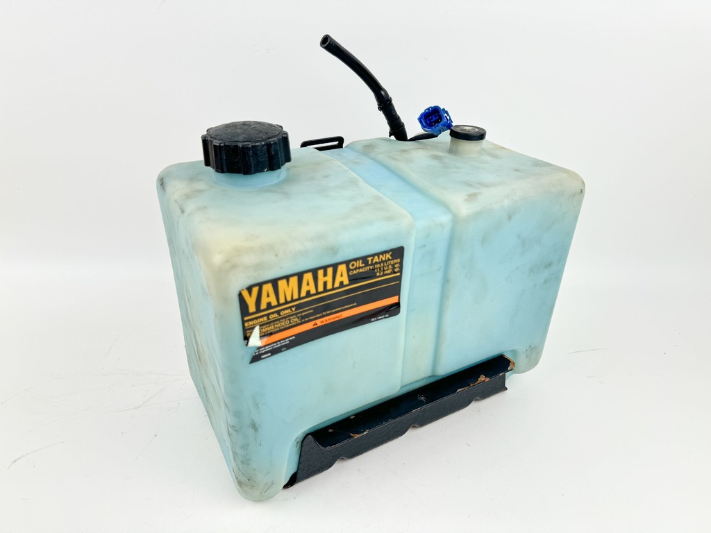 Yamaha Outboard Remote 2 Stroke Oil Tank Assembly With Pump 2.8 Gallons