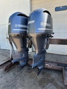 2016 Yamaha F250 250HP 4 Stroke Outboard Pair 30" Shaft W/ Digital Controls