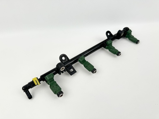 [035396] 2019 Yamaha 150 HP 4 Stroke Outboard Fuel Injector Set W/ Rail 63P-13160-10-00 OEM