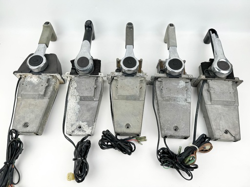 [035720] Yamaha 704 Top Mount Binnacle Control Box Assembly - For Repair - Lot Of 5