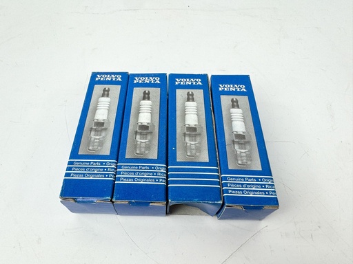 [035999] Volvo Penta Spark Plug Kit 3851861 Pack of 4 Brand New OEM