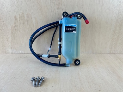 [3947] 2003 Mercury 135HP Optimax 2 Stroke Outboard Oil Tank Reservoir Assembly 8M0063190