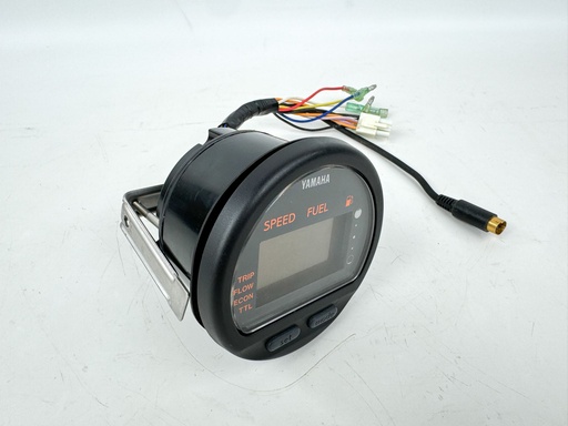 [036121] Yamaha Outboard Speedometer Fuel Multi-Function Gauge Digital Tested