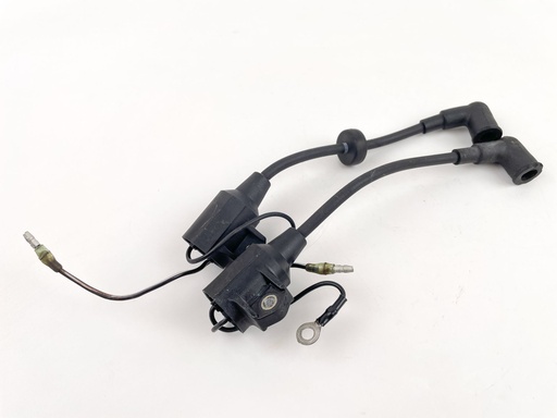 [028517] 2002 Yamaha 9.9 HP 2 Stroke Outboard Ignition Coil Set 63V-85570-00-00 OEM