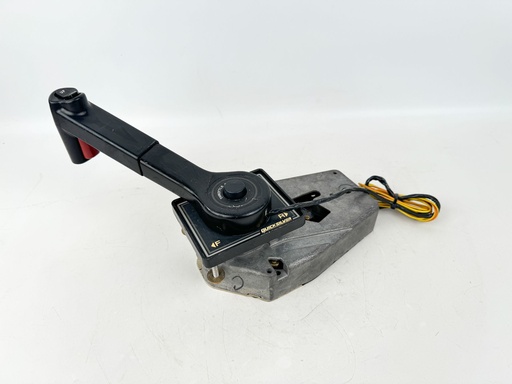 [036442] Mercury Side Mount Control Box Binnacle Assembly W/ Trim Button