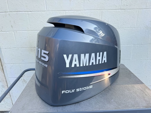 [038245] 2009 Yamaha 115 HP 4 Stroke Outboard Top Cowling 68V-42610-12-8D OEM