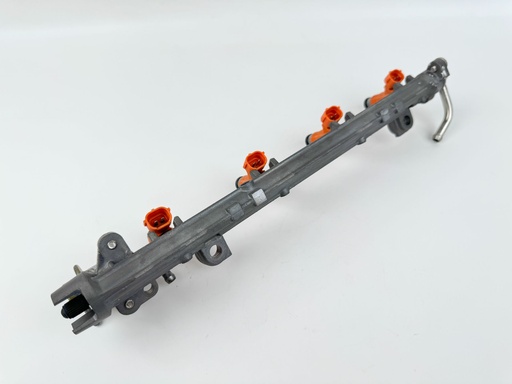 [038222] 2009 Yamaha 115 HP 4 Stroke Outboard Fuel Injector Set W/ Rail 68V-8A360-00-00 OEM