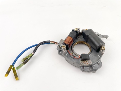 [028974] 1986 Yamaha 15 HP 2 Stroke Outboard Coil Pulser Base Stator Assembly {mpn} OEM