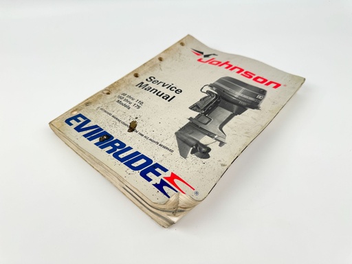 [023802] OEM 1989 OMC Evinrude Johnson CE 88-110 150-175 HP Service Manual 507757