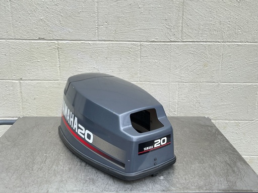 [031532] Yamaha 20HP 2 Stroke Outboard Top Cover Cowling Lid Pull Start