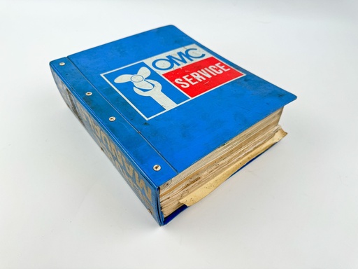 [033880] 1982 OMC Service Manual Book Set