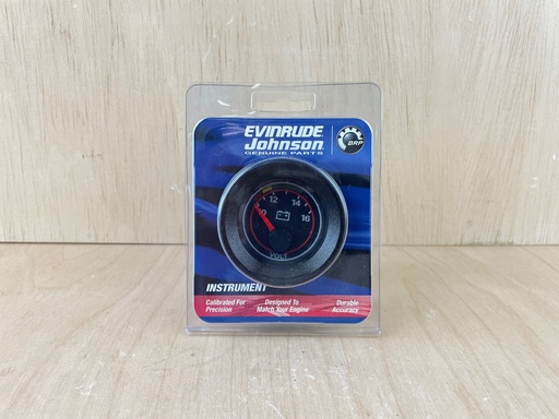 [0767208] Johnson Evinrude OMC 2" Volt Meter Gauge Assembly 0767208 Brand New Kit