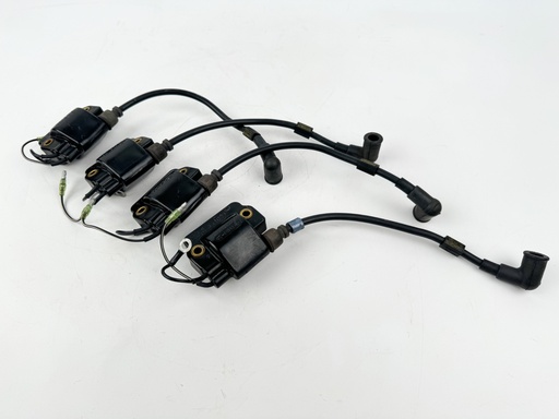 [016598] 1989 Yamaha 130 HP 2 Stroke Outboard Ignition Coil Set {mpn} OEM