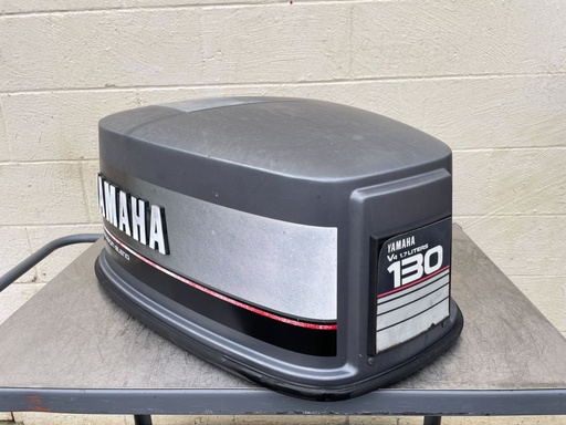 [016553] 1989 Yamaha 130 HP 2 Stroke Outboard Top Cowling {mpn} OEM