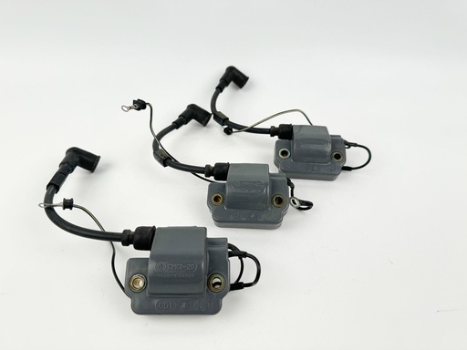 [017703] 1987 Yamaha 90 HP 2 Stroke Outboard Ignition Coil Set {mpn} OEM