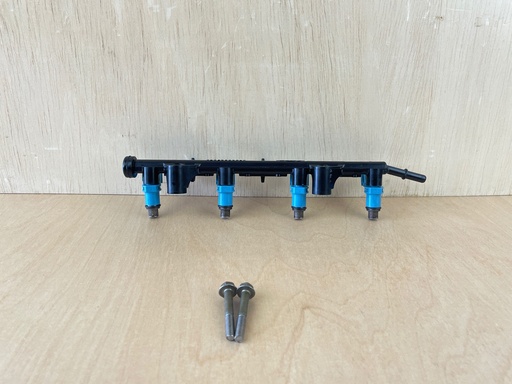 [4403] 2014 Yamaha 70HP 4 Stroke Outboard Fuel Injector Set With Rail 6C5-13761-00-00